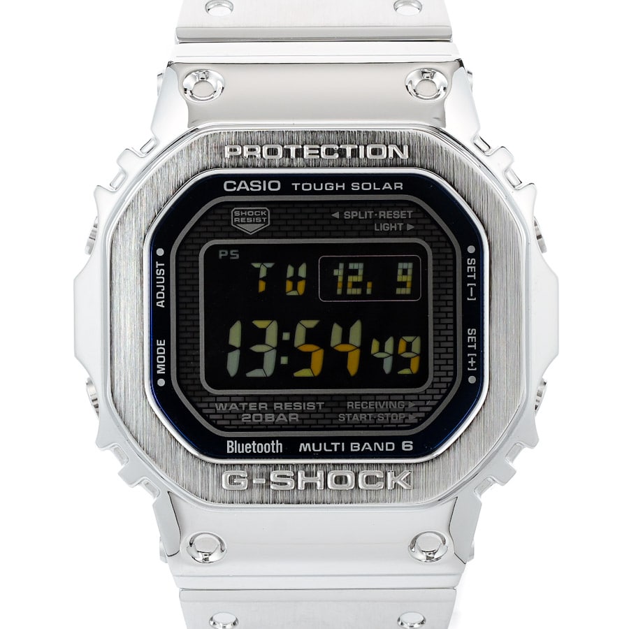 【中古A品】  カシオ G-SHOCK FULLMETAL  GMW-B5000D-2JF ステンレス 元町本店