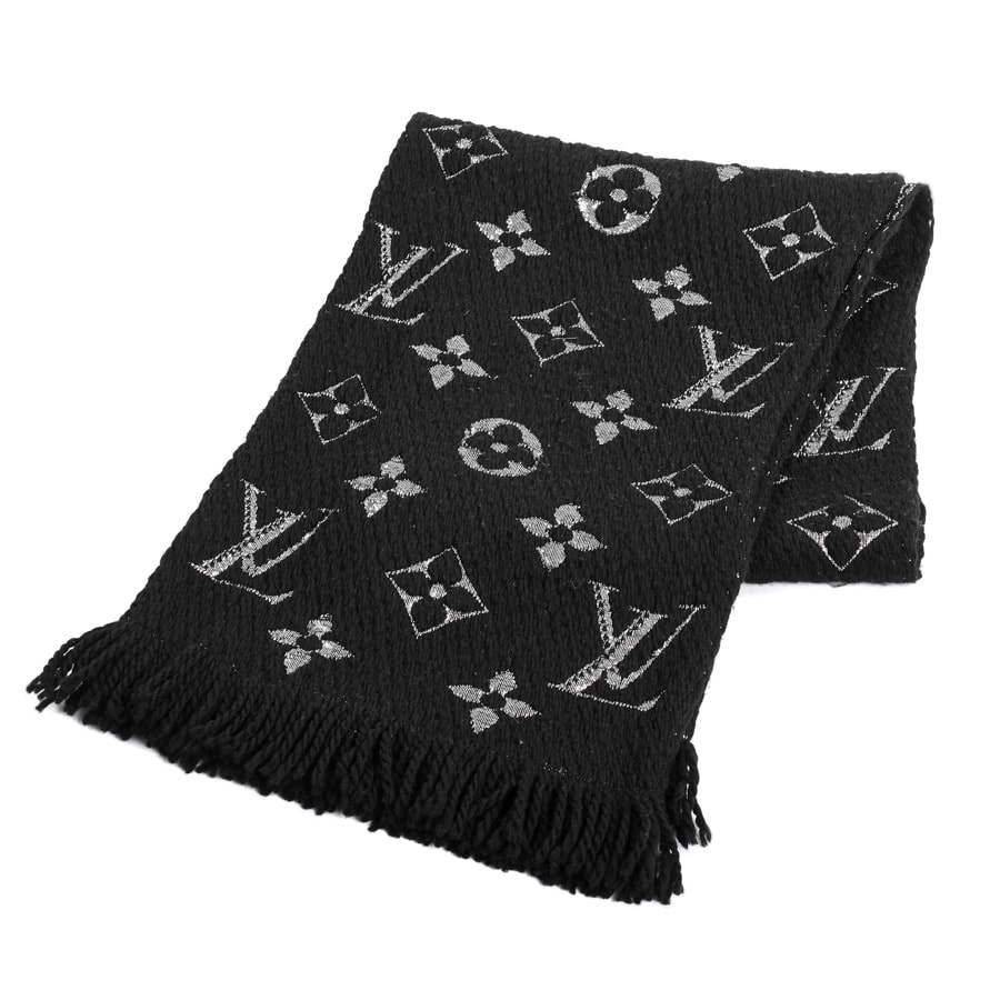 【中古AB品】  ルイヴィトン エシャルプロゴマニアシャイン  M75833 ウール 銀座