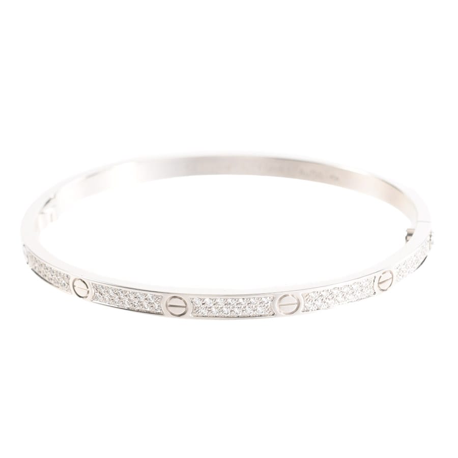 【中古A品】  カルティエ ラブブレスSM  N6710816 K18ホワイトゴールド(K18WG) 横浜関内店