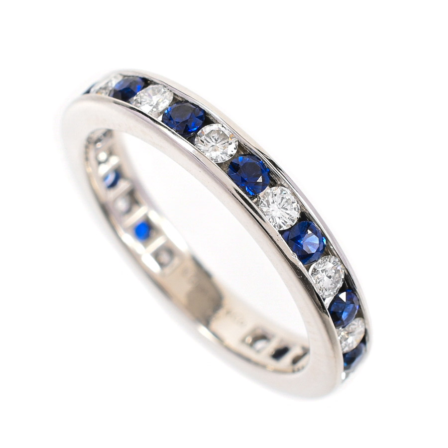 【中古A品】  ティファニー チャネルセッティング   プラチナ950(Pt950) 元町本店