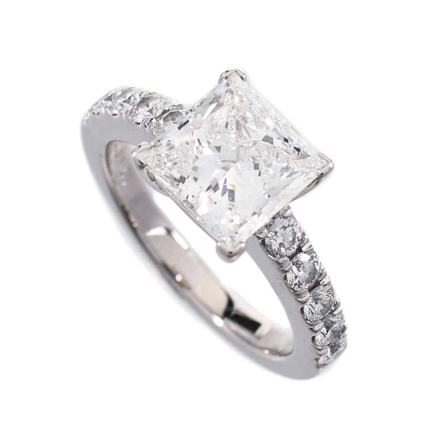 【中古A品】  ミキモト ダイヤ リング   プラチナ950(Pt950) 新宿歌舞伎町店