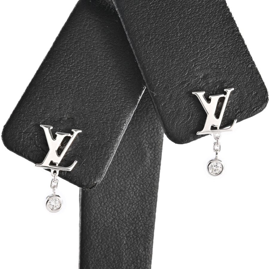 【中古A品】  ルイヴィトン イディール ブロッサム  Q96544 K18ホワイトゴールド(K18WG) 元町本店