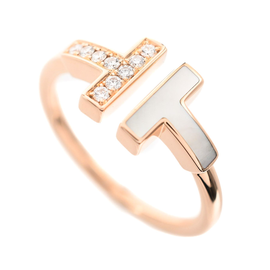 【中古A品】  ティファニー Tワイヤー   K18ピンクゴールド 横浜関内店