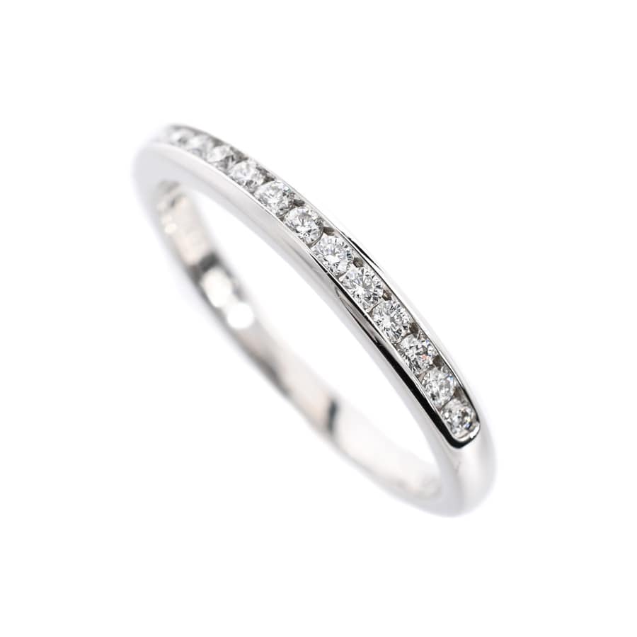 【中古A品】  ティファニー チャネルセッティング   Pt950 元町本店