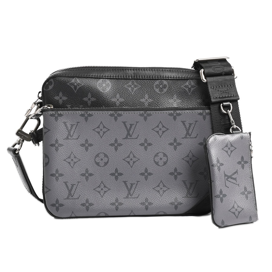 【中古A品】  ルイヴィトン トリオメッセンジャー エクリプスリバース M69443  元町本店