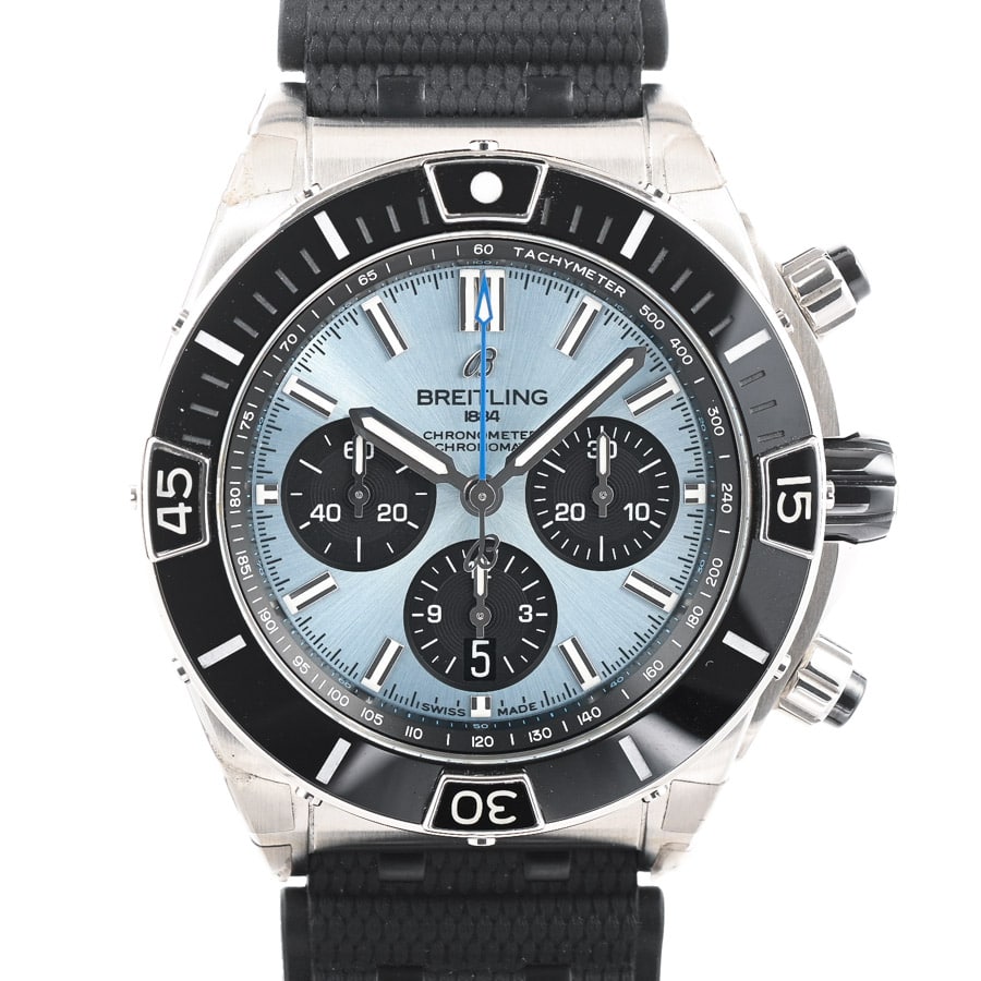 【中古A品】  ブライトリング スーパークロノマット B01 44  PB0136251C1S1 ステンレス 横浜関内店