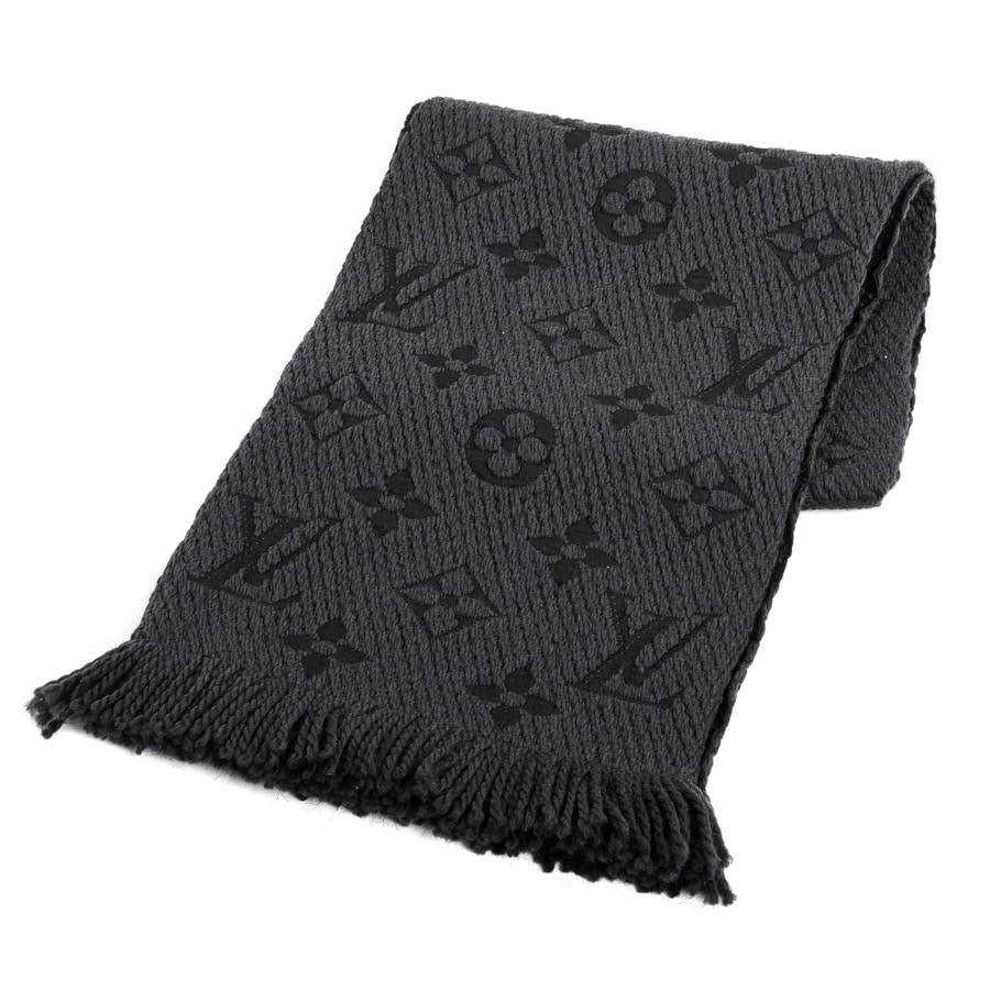 【中古A品】  ルイヴィトン エシャルプロゴマニア  M72431 ウール 元町本店