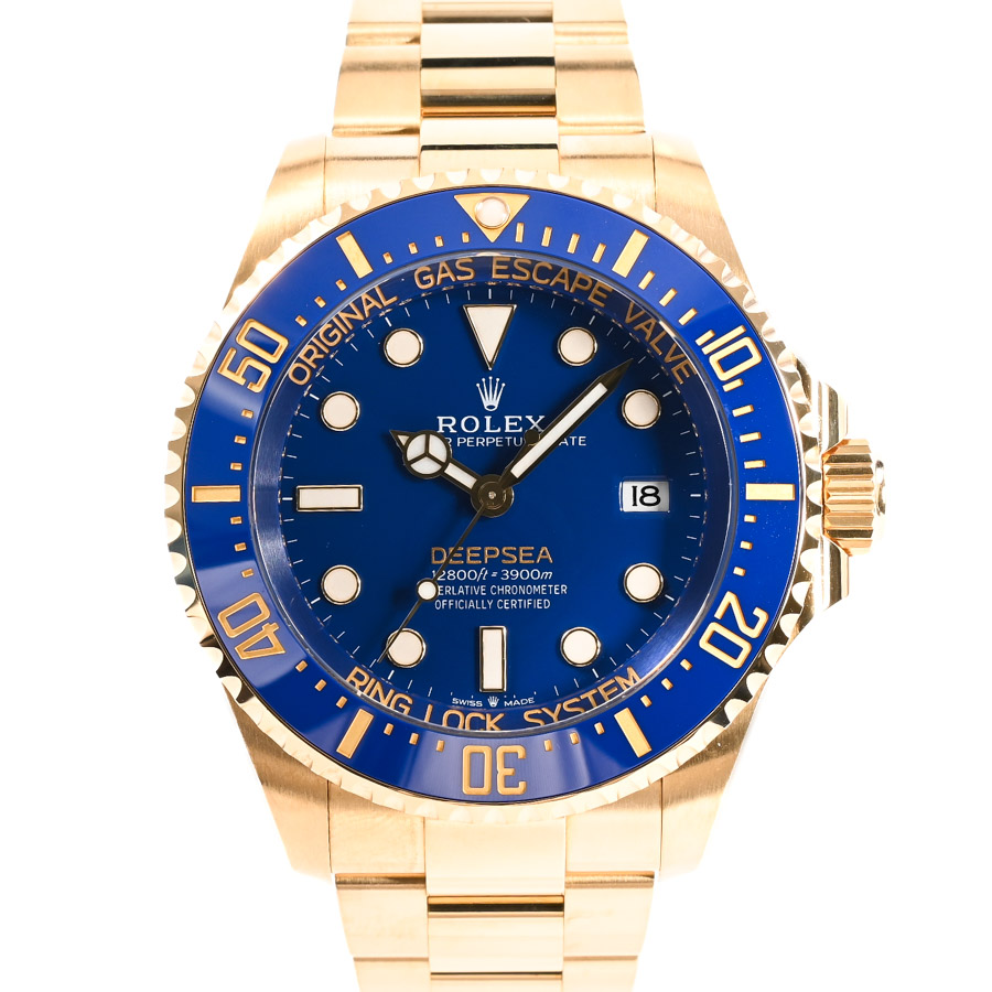 【中古A品】  ロレックス ディープシー  136668LB イエローゴールド 元町本店
