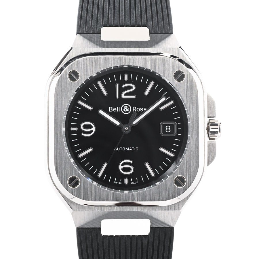 【中古A品】  ベルアンドロス BR-05 BLACK STEEL  BR05A-BL-ST/SRB ステンレス 新宿歌舞伎町店