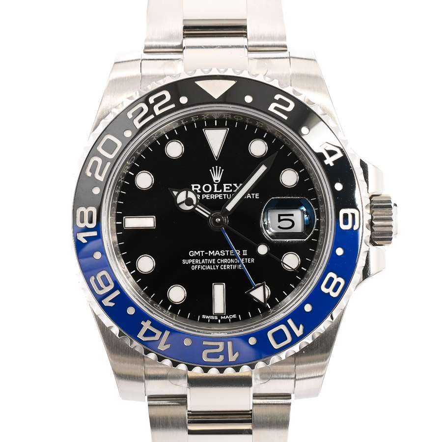【未使用品】  ロレックス GMTマスター2  116710BLNR ステンレス 元町本店