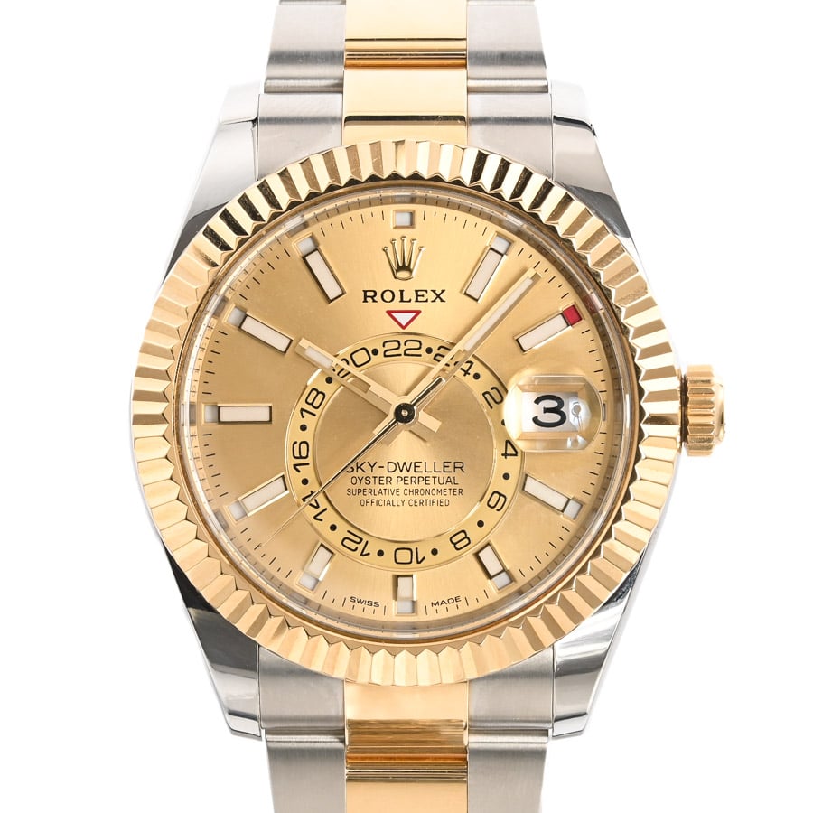 【中古A品】  ロレックス スカイドゥエラー  326933/OYS ステンレス/イエローゴールド 元町本店
