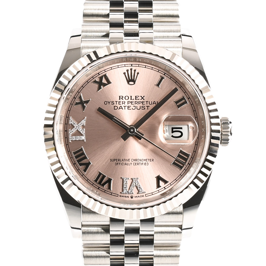 【中古A品】  ロレックス デイトジャスト36  126234/J ステンレス/ホワイトゴールド 元町本店