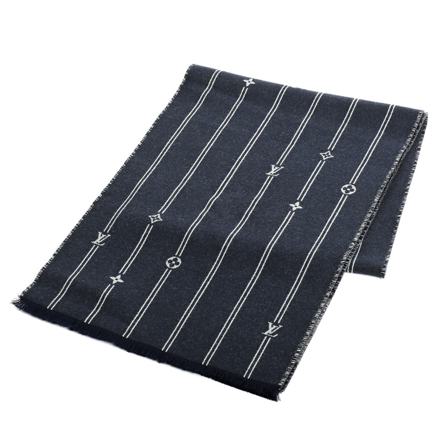 【中古SA品】  ルイヴィトン モノグラムストライプ モノグラム M96768 ウール 横浜関内店