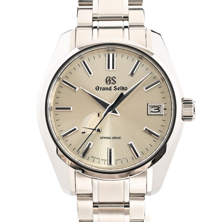 【中古A品】  グランドセイコー スプリングドライブ  SBGA373 ステンレス 元町本店