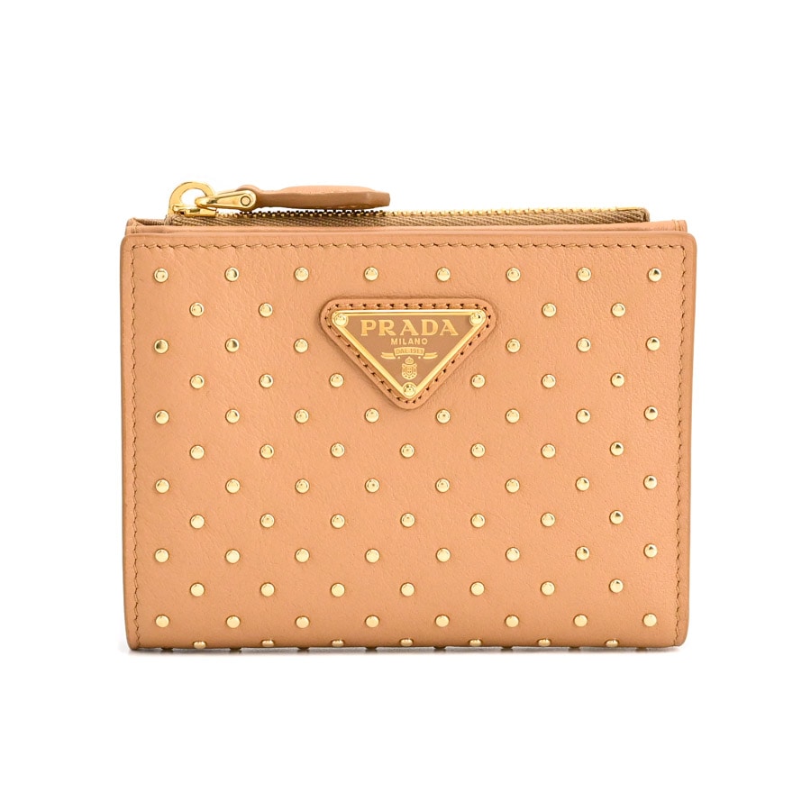 【未使用品】  プラダ 2つ折り財布  1ML050 カーフ 横浜関内店