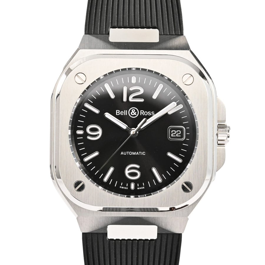 【中古SA品】  ベルアンドロス BR-05 Black Steel  BR05A-BL-ST/SRB ステンレス 元町本店