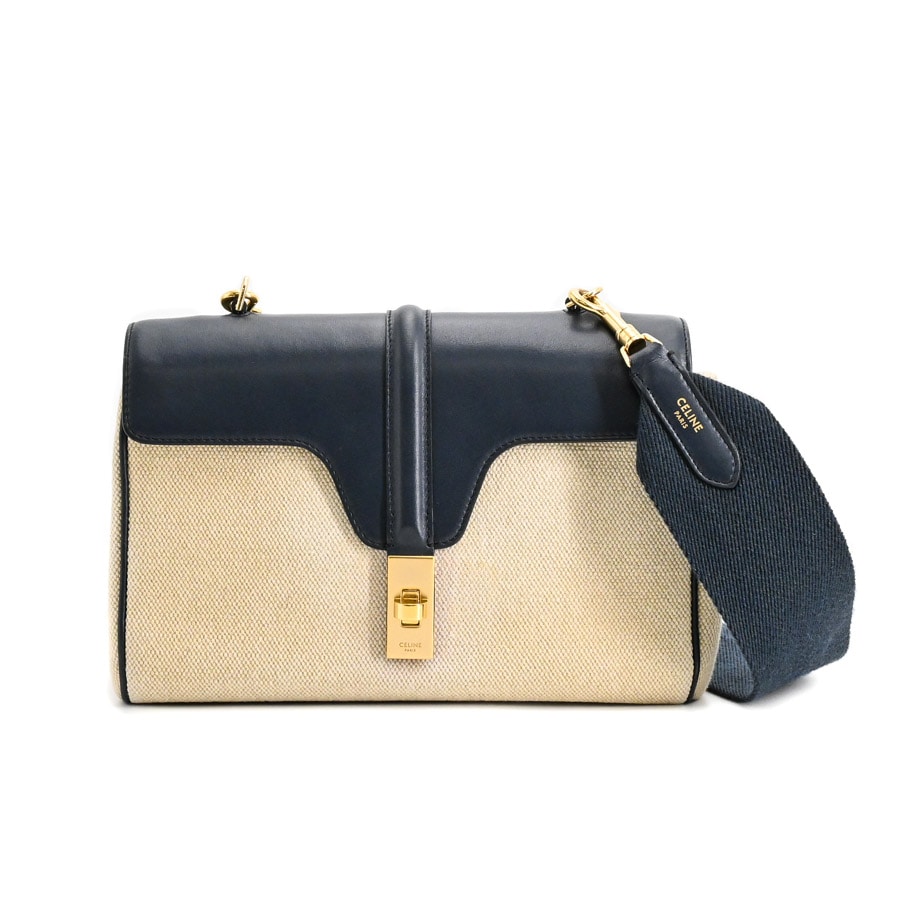 【中古SA品】  セリーヌ ティーンソフト  196852 キャンバス 元町本店