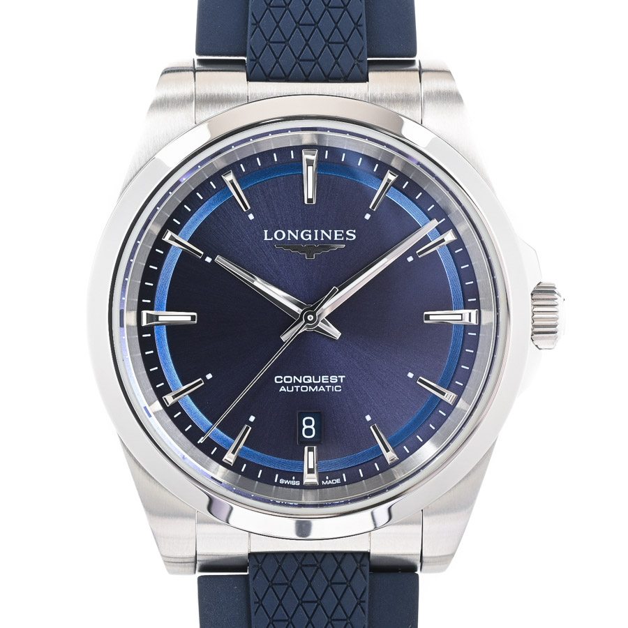 【中古A品】  ロンジン コンクエスト  L3.830.4.92.9 ステンレス 新宿歌舞伎町店