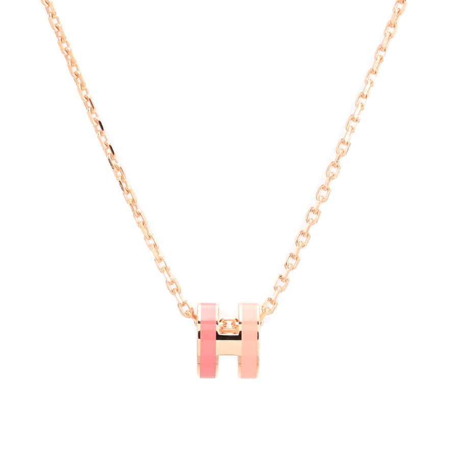 【未使用品】  エルメス ミニポップH   ローズゴールド 元町本店