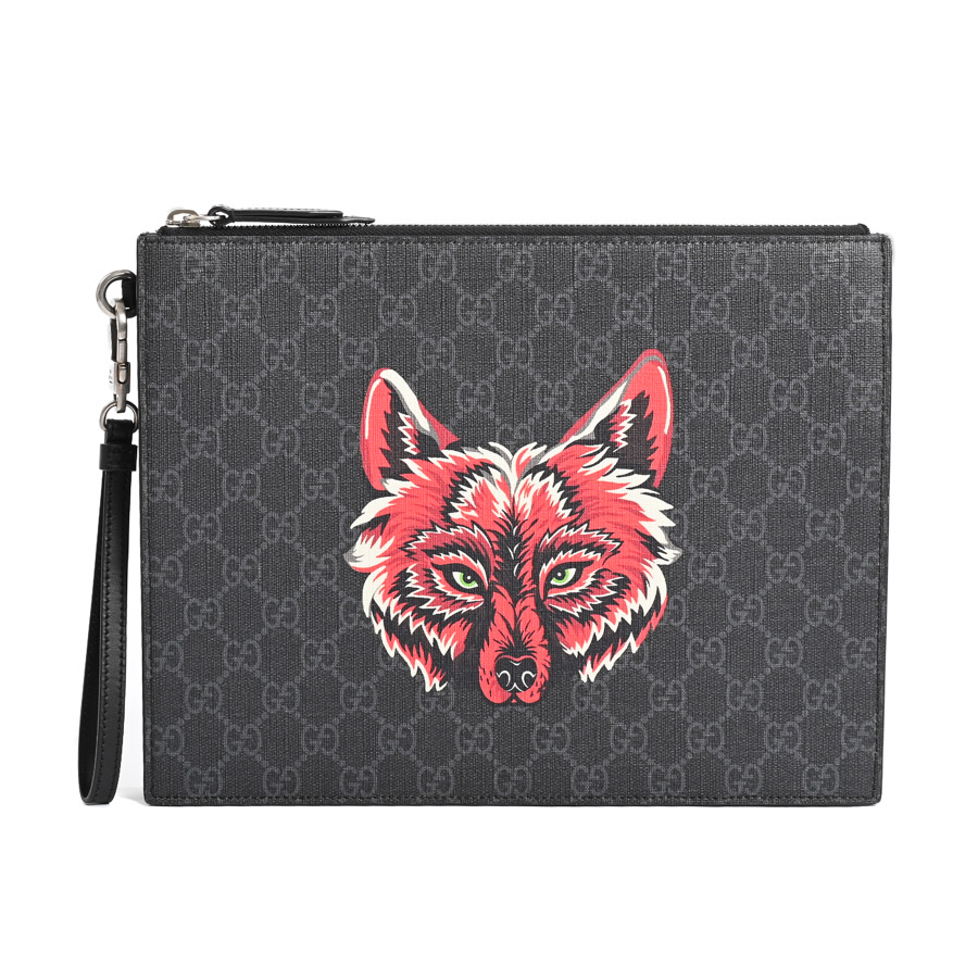 【中古A品】  グッチ クラッチバッグ  547084 GGスプリーム 新宿歌舞伎町店