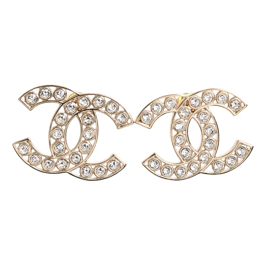 【中古A品】  シャネル ピアス  ABA870 ゴールドメッキ 横浜関内店