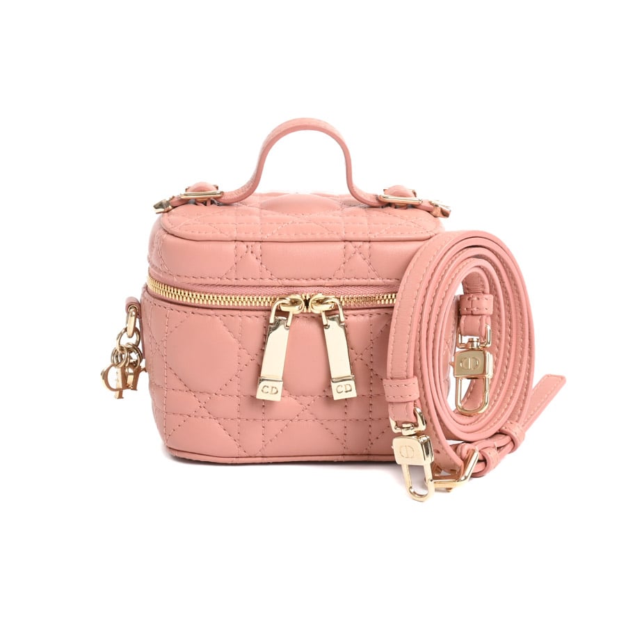 【中古A品】  ディオール レディディオールマイクロヴァニティ   ラムスキン 新宿歌舞伎町店