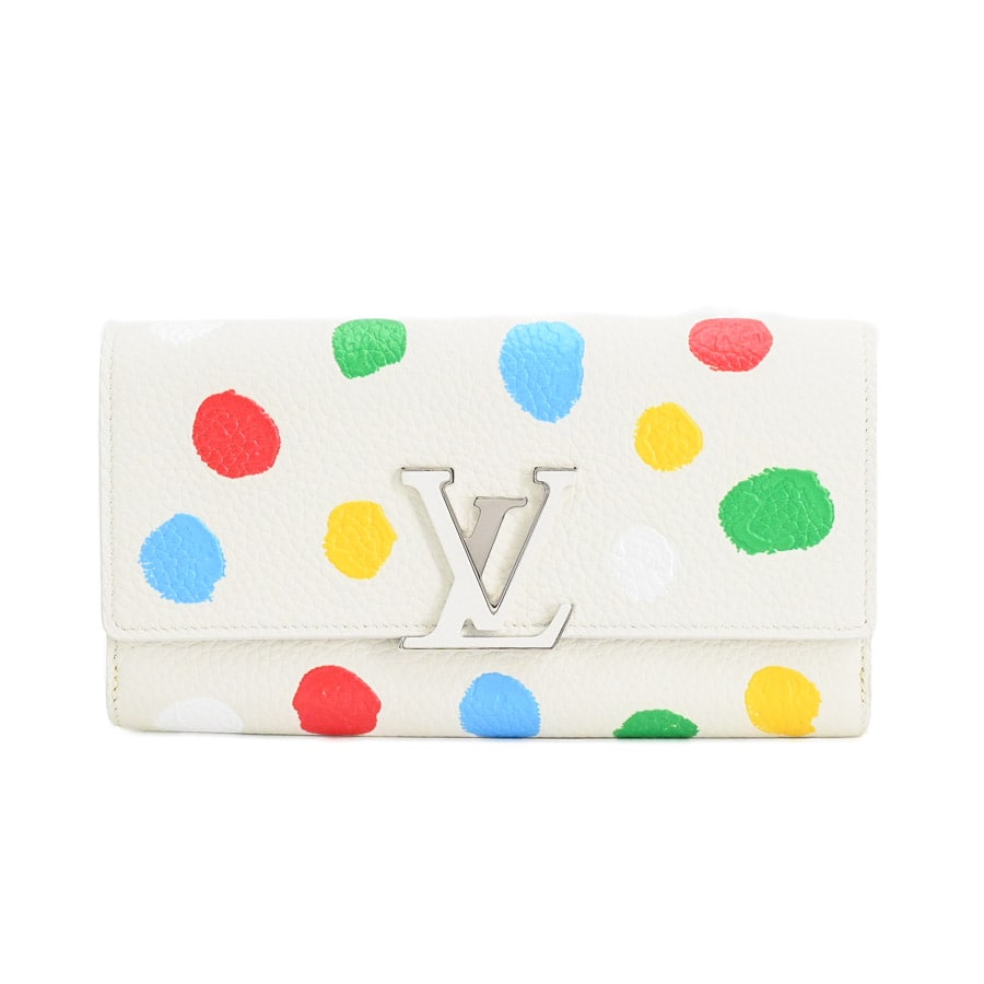 【中古SA品】  ルイヴィトン LVxYKポルトフォイユカプシーヌ  M81890 トリヨンレザー 銀座