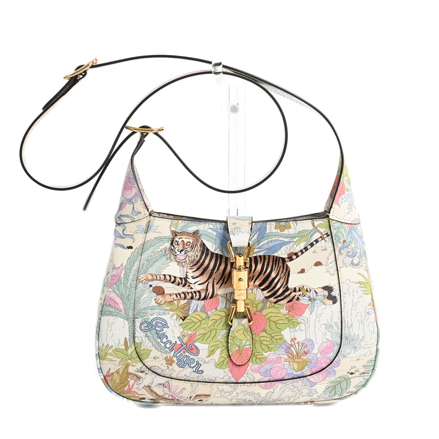 【中古AB品】  グッチ ジャッキー1961ショルダーバッグ ジャッキー1961 636709 型押しレザー 新宿歌舞伎町店