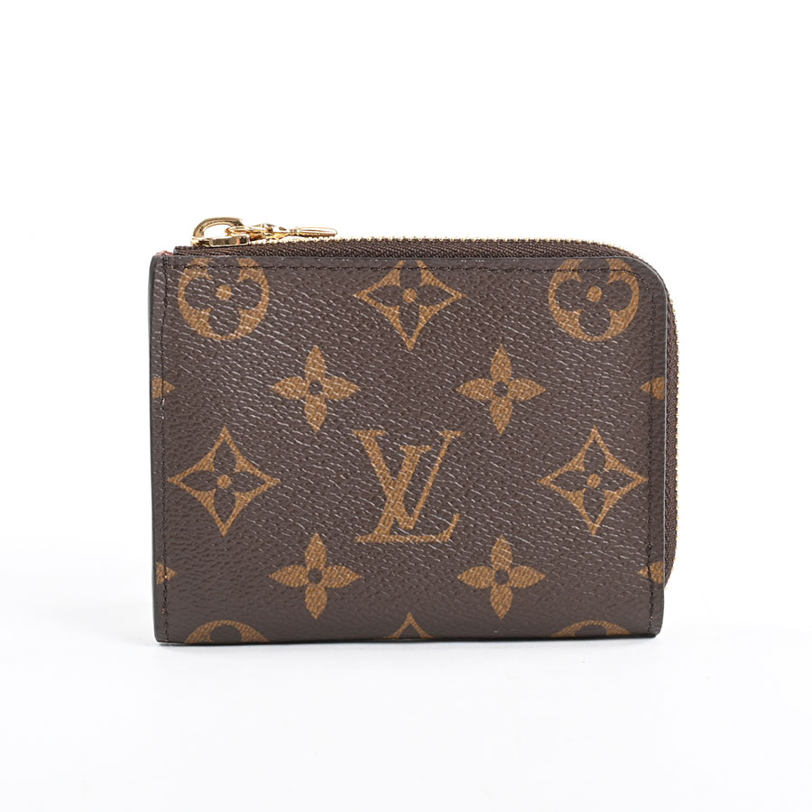 【中古SA品】  ルイヴィトン ポルトフォイユノアコンパクト モノグラム M83476  銀座