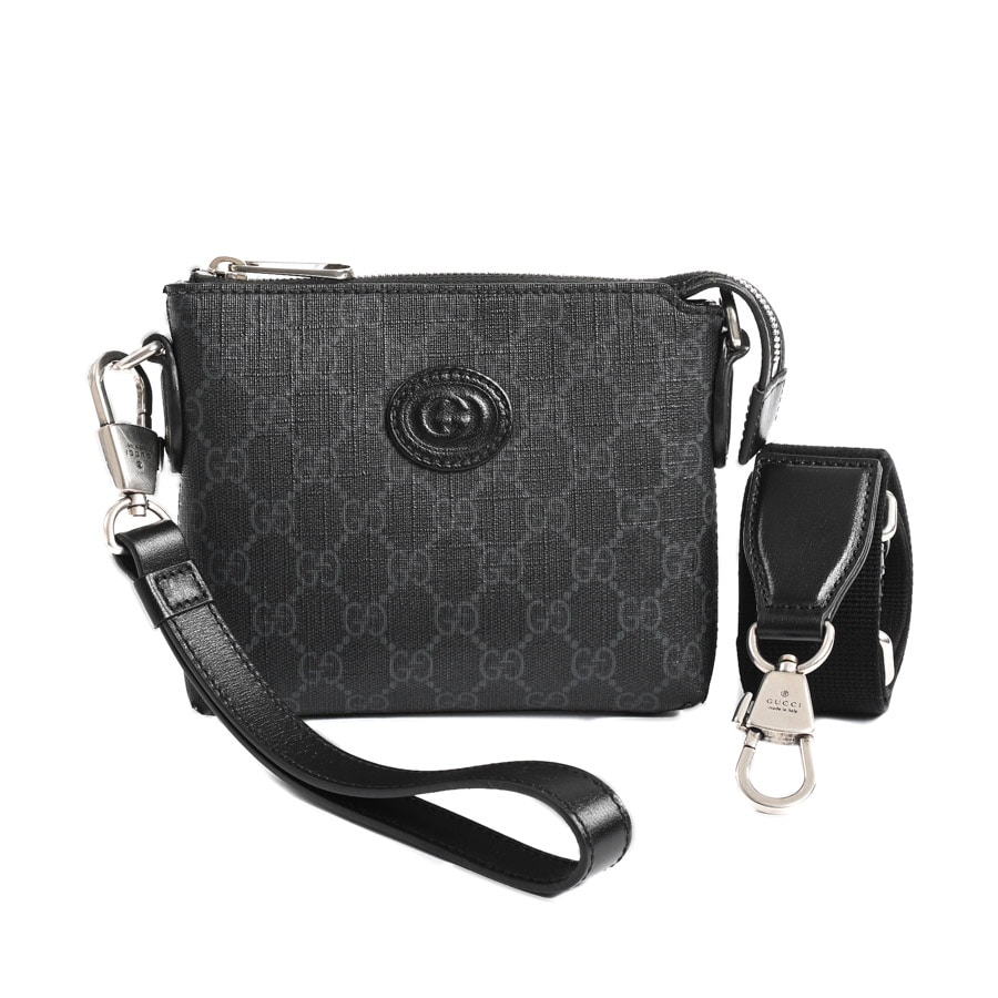 【中古AB品】  グッチ インターロッキングGミニショルダーバッグ インターロッキングG 723306 GGスプリーム 新宿歌舞伎町店