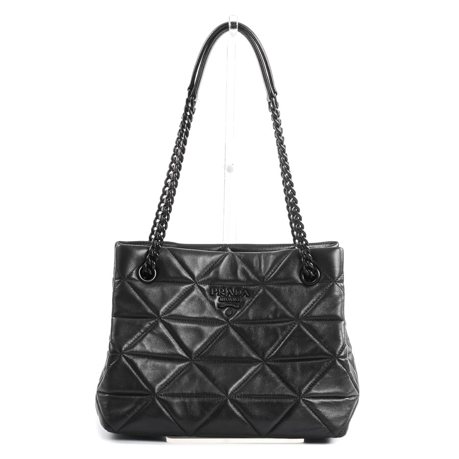 【中古A品】  プラダ スペクトラムチェーントート  1BG298 ナッパ 横浜関内店