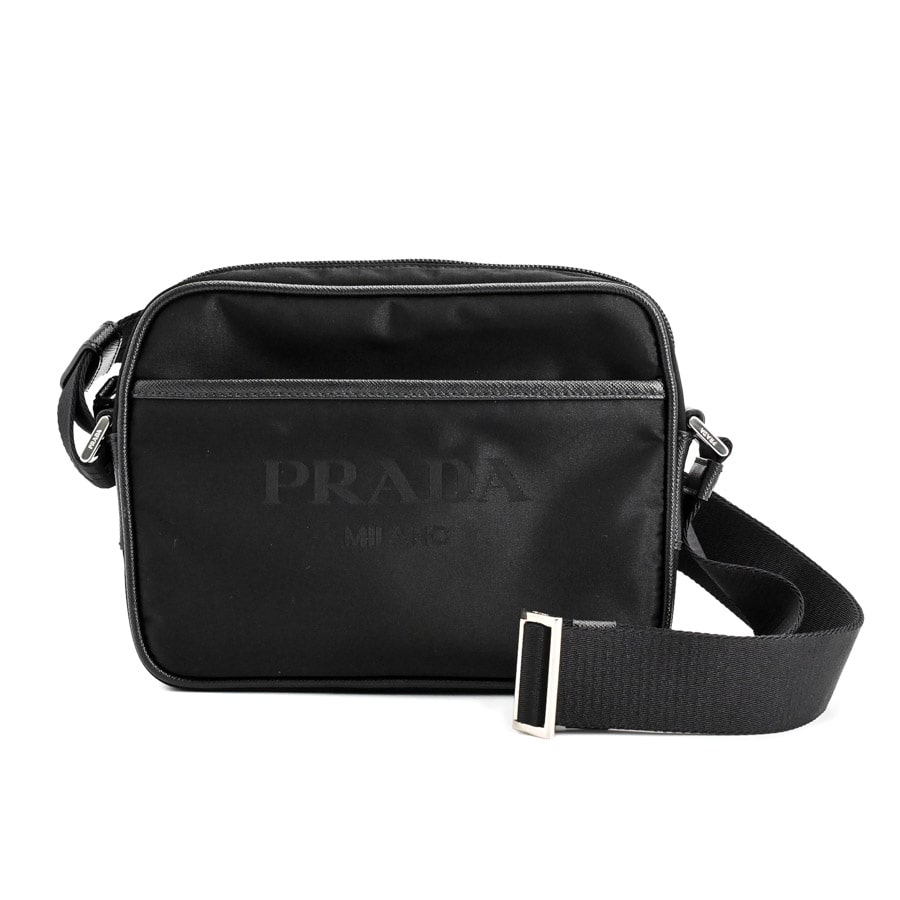 【中古A品】  プラダ ロングショルダーバッグ  2VH144 テスート 銀座