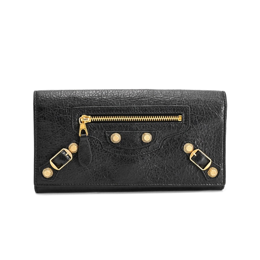 【中古A品】  バレンシアガ ジャイアントコンチネンタルウォレット  253054 カタオシレザー 新宿歌舞伎町店