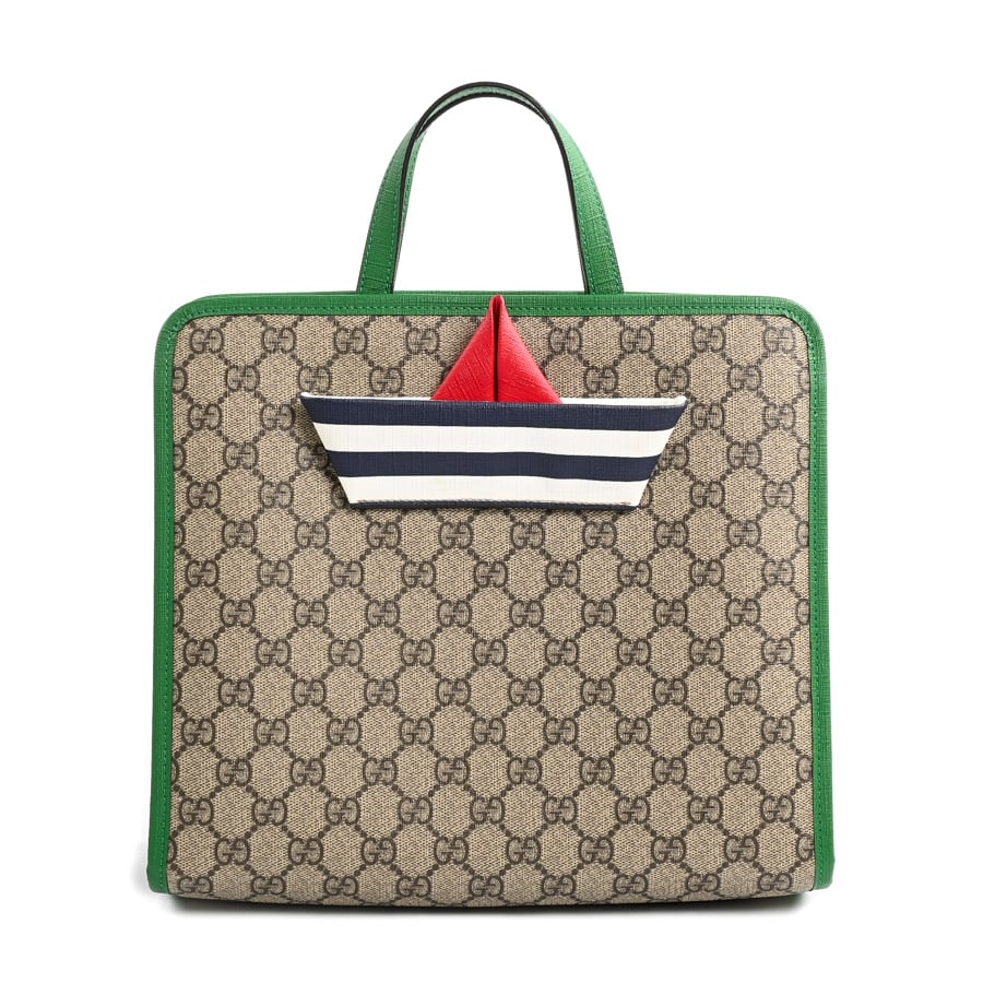 【中古A品】  グッチ チルドレンズハンドバックボート チルドレンズ 605662 GGスプリーム 元町本店