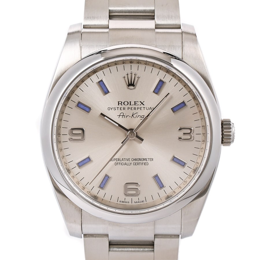 【中古A品】  ロレックス エアキング  114200 ステンレス 銀座