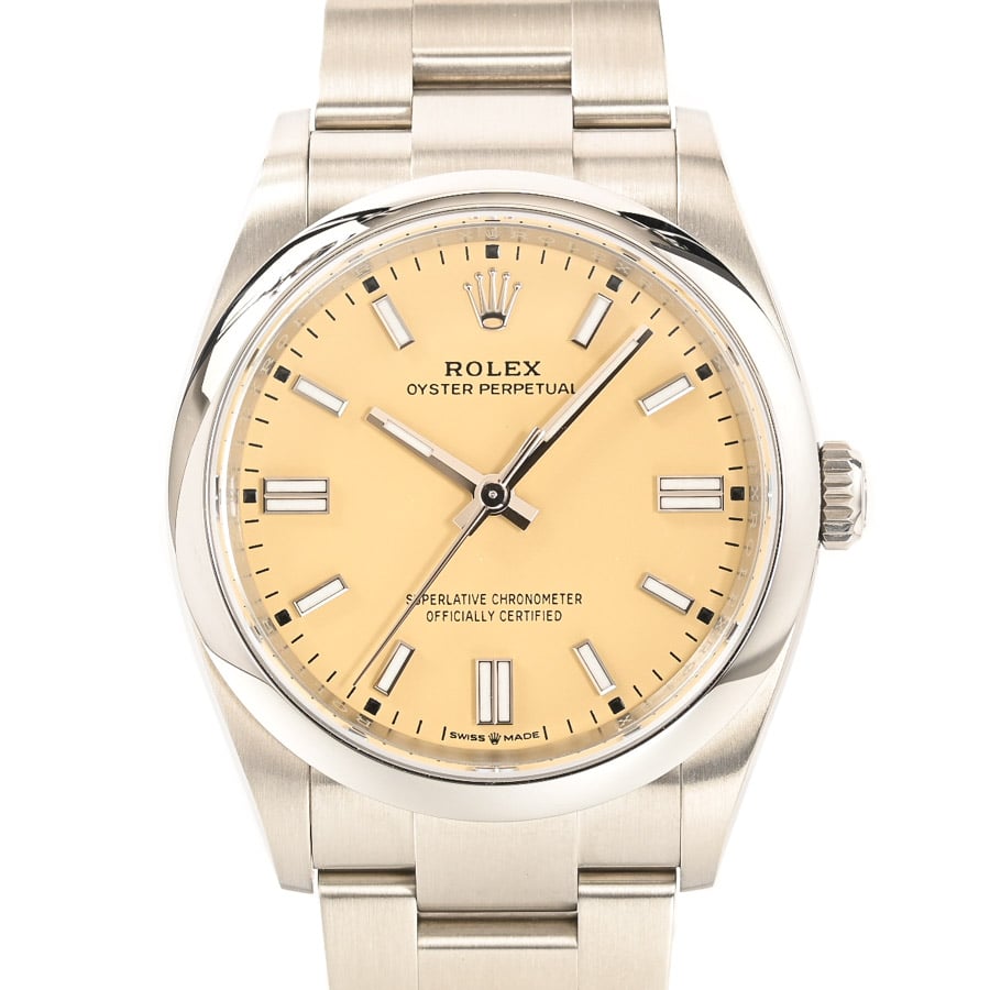 【未使用品】  ロレックス オイスターパーペチュアル36  126000 ステンレス THE YOKOHAMA FRONT