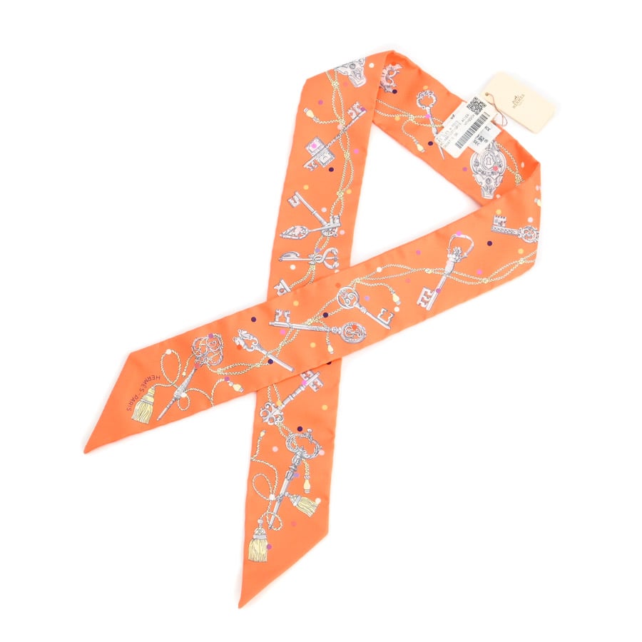 【未使用品】  エルメス ツイリー   シルク 元町本店