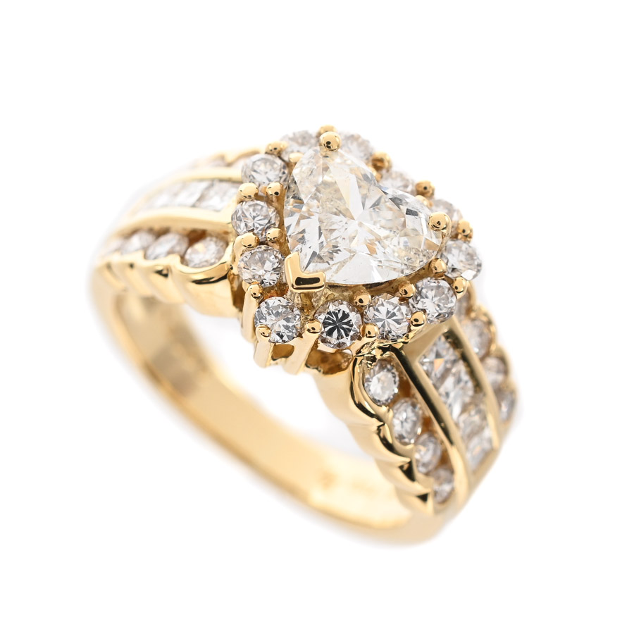 【中古A品】  ポンテヴェキオ ダイヤ リング   K18イエローゴールド 横浜関内店