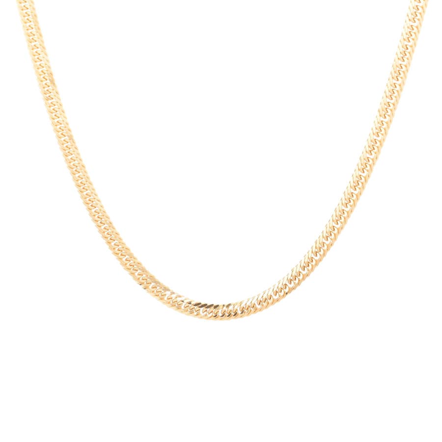 【中古A品】  ノンブランドジュエリー 喜平ネックレス 8面トリプル 20.7g   K18YG THE YOKOHAMA FRONT