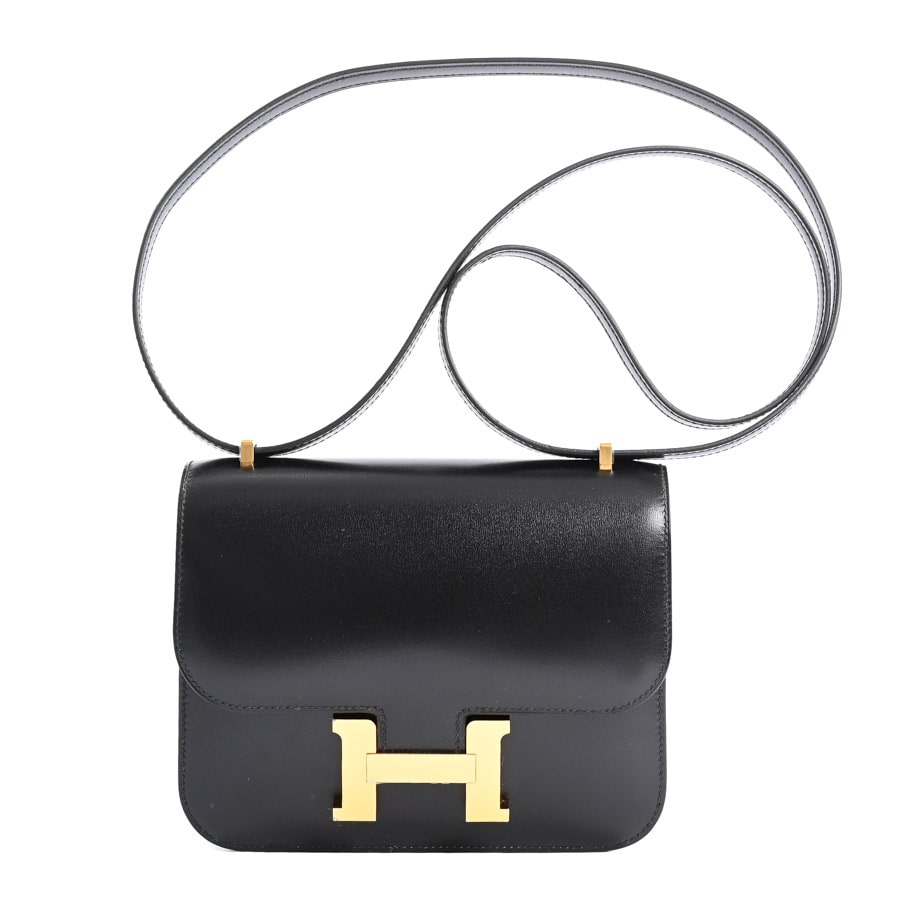 【未使用品】  エルメス ミニコンスタンス3ミロワール18   ボックスカーフ 新宿歌舞伎町店