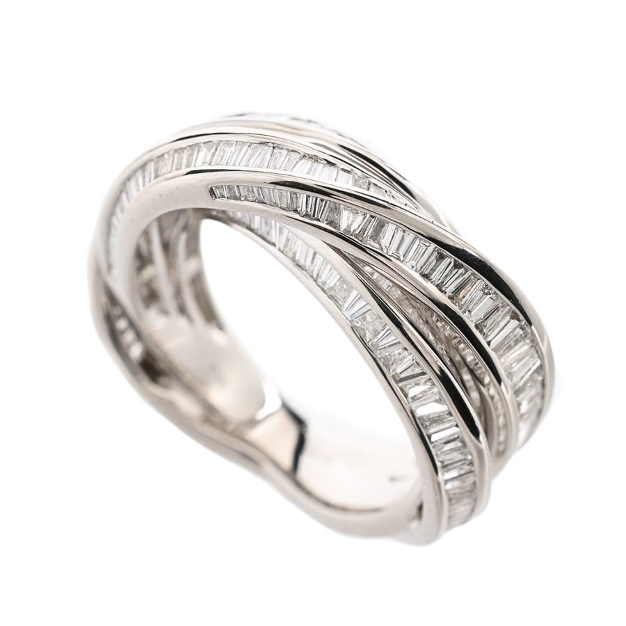 【中古A品】  ノンブランドジュエリー ダイヤ リング   プラチナ950 横浜関内店