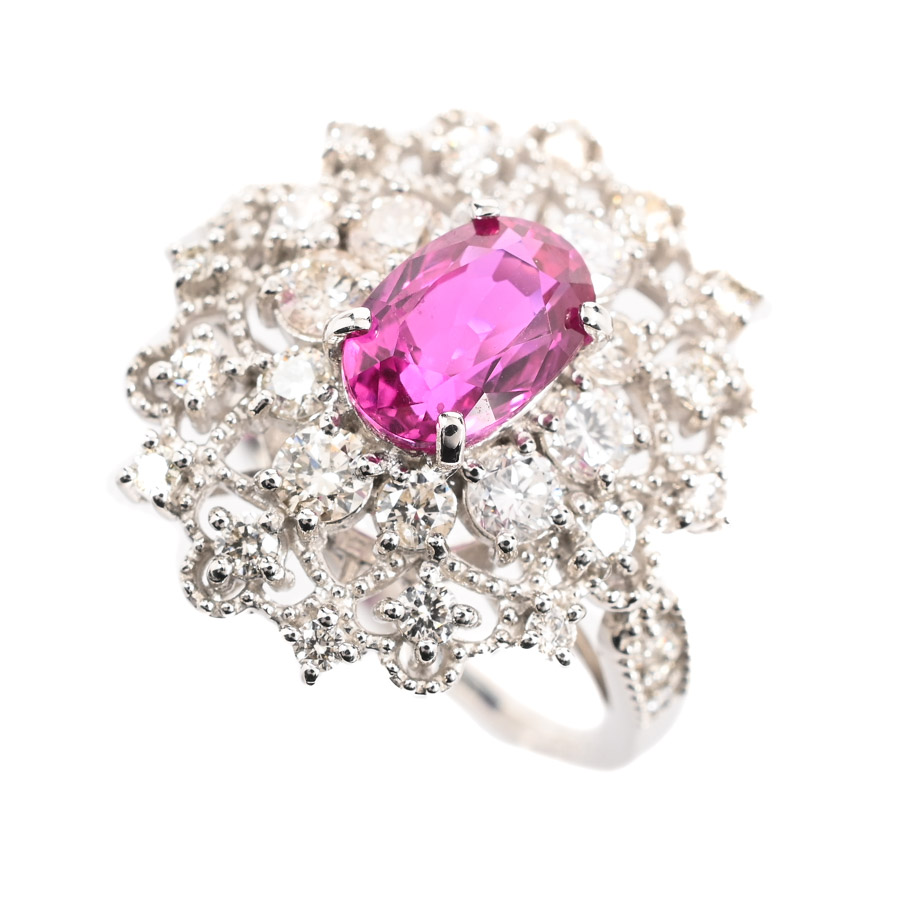 【中古A品】  ノンブランドジュエリー リビー リング   プラチナ950 横浜関内店