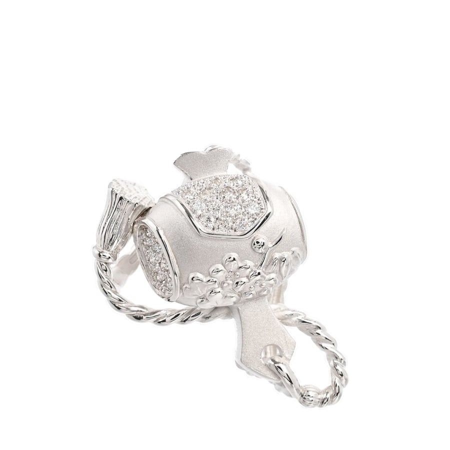 【中古A品】  ノンブランドジュエリー ダイヤ ペンダント   K18ホワイトゴールド 横浜関内店