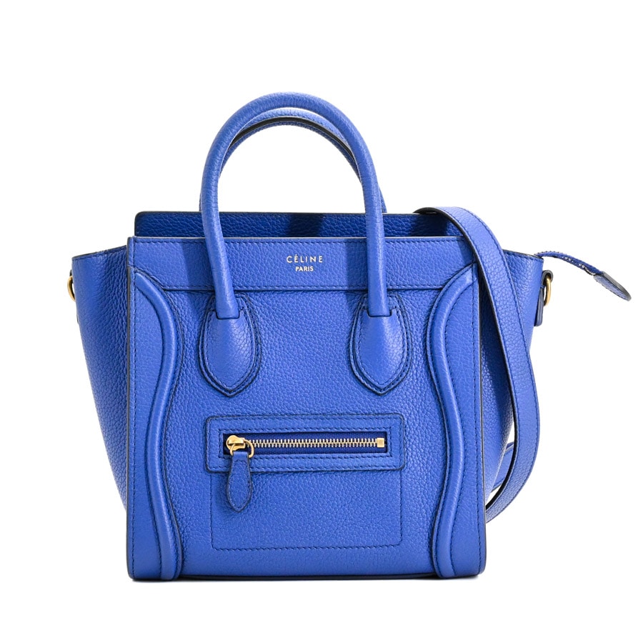 【中古A品】  セリーヌ ラゲージナノ  189243 型押しレザー 横浜関内店