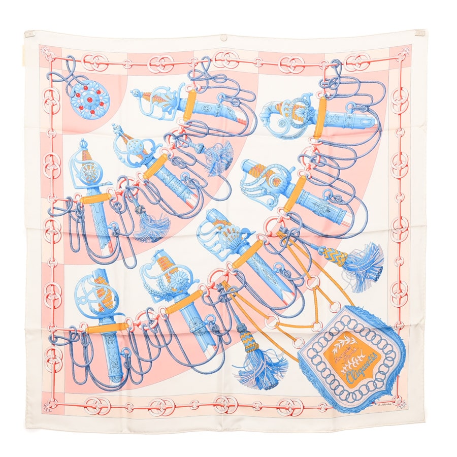 【未使用品】  エルメス カレ90   シルク 新宿歌舞伎町店