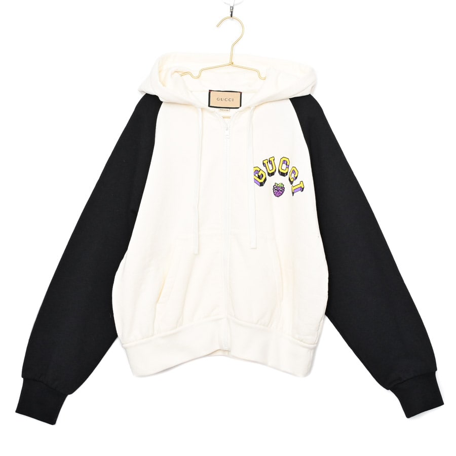 【中古B品】  グッチ ジップパーカー  773729 XJF8Q コットン 新宿歌舞伎町店
