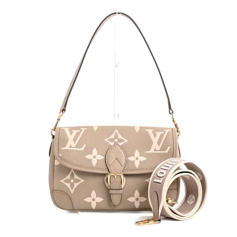 【中古A品】  ルイヴィトン ディアヌ バイカラーアンプラント M46583  元町本店