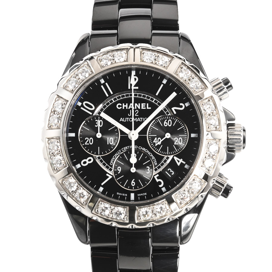 【中古A品】  シャネル J12 クロノグラフ 41mm  H1178 セラミック 横浜関内店