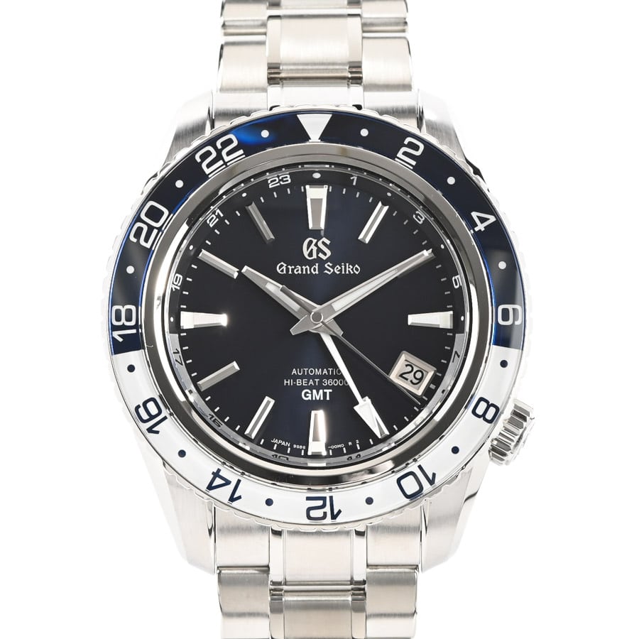 【中古A品】  グランドセイコー スポーツコレクション メカニカル ハイビート36000 GMT  SBGJ237 ステンレス 横浜関内店
