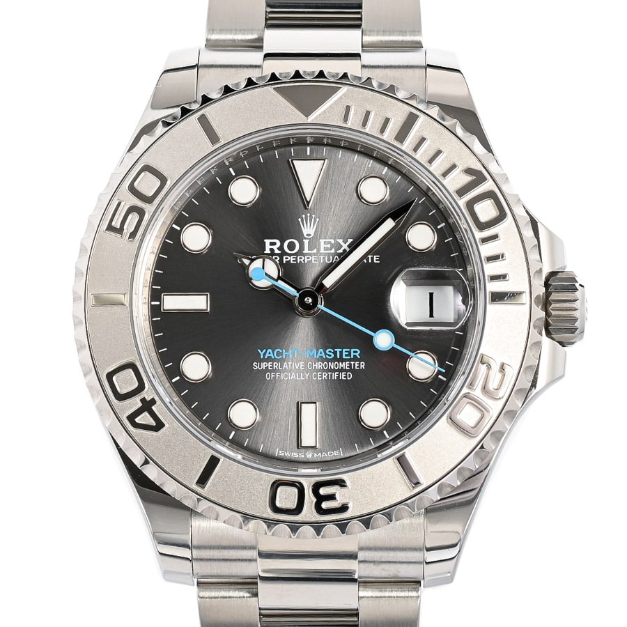 【中古A品】  ロレックス ヨットマスター37  268622 ステンレス/プラチナ 新宿歌舞伎町店